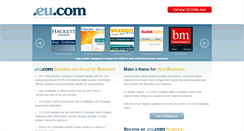 Desktop Screenshot of eu.com