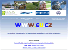 Tablet Screenshot of eu.cz