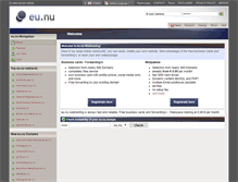 Tablet Screenshot of eu.nu